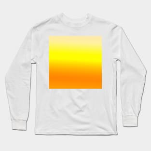 yellow brown cream orange abstract texture design Long Sleeve T-Shirt